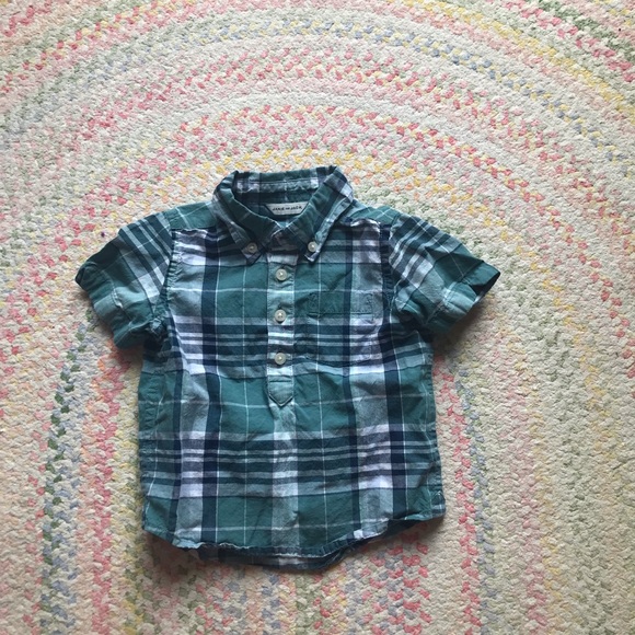 🧸Janie and Jack Button Down Shirt - Picture 1 of 6